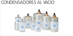 condensadores al vacio