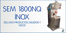 selladora altafrecuecia 1800 en acero inoxidable