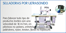 maquina de ultrasonido para coser